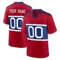 Jdoa Custom NY.Giants Red Century Home Game Any Name & Numbers Stitched Jerseys