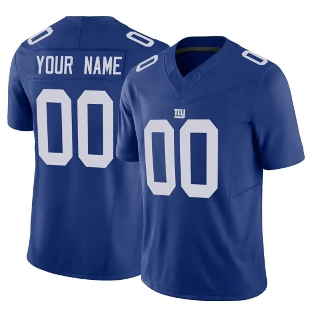 Jdoa Custom NY.Giants Royal Limited Vapor F.U.S.E. Home Game Any Name & Numbers Stitched Jerseys