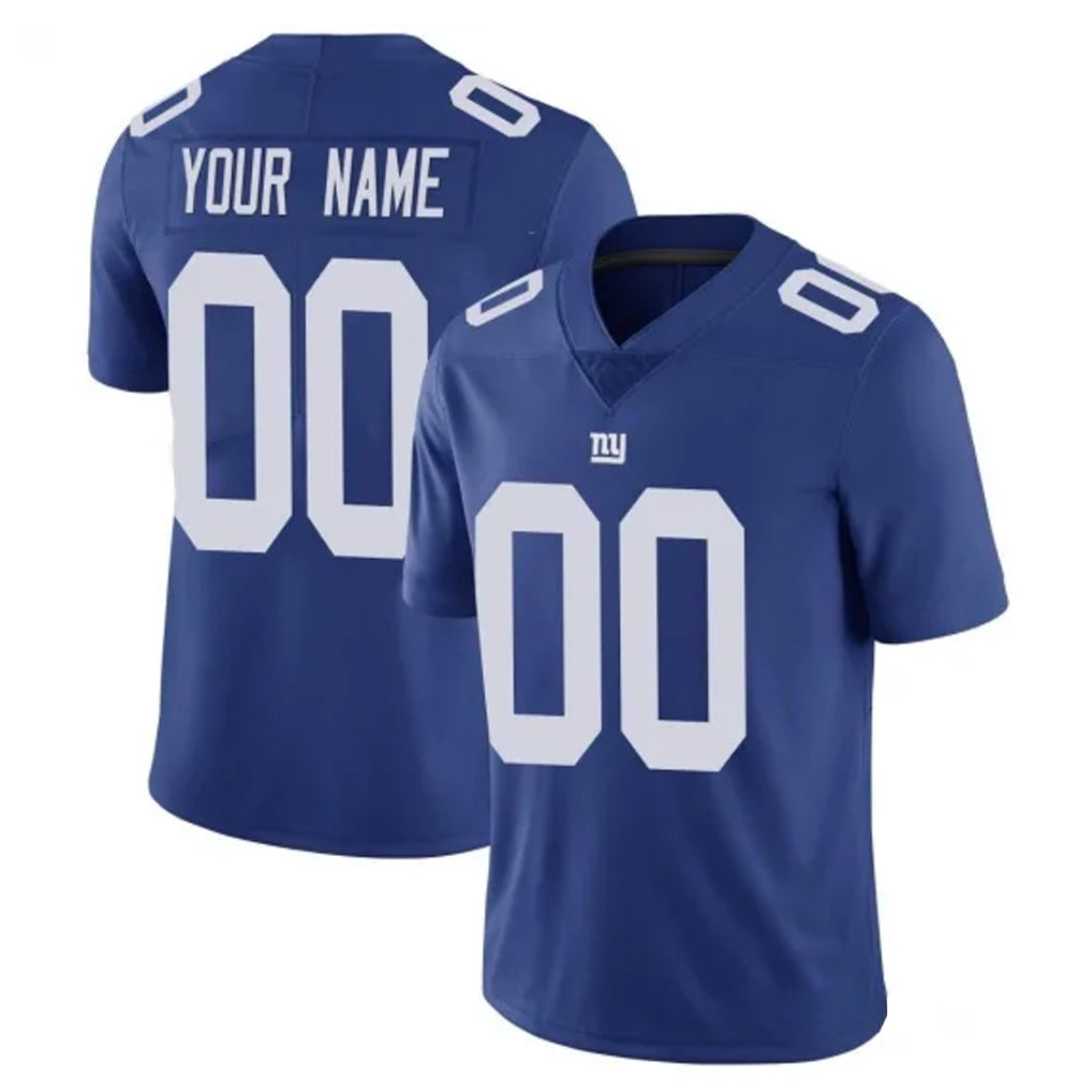 Jdoa Custom NY.Giants Royal Limited Vapor Untouchable Home Game Any Name & Numbers Stitched Jerseys