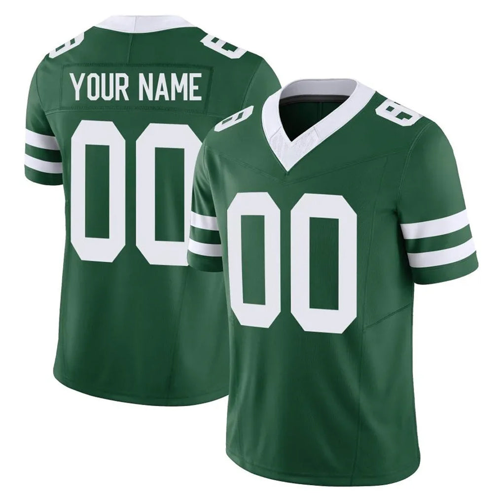 Jdoa Custom NY.Jets Green Legacy Limited Vapor F.U.S.E. Home Game Any Name & Numbers Stitched Jerseys