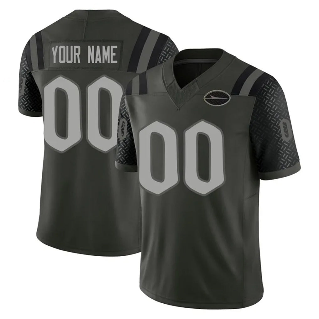Jdoa Custom NY.Jets Green Limited 2025 Rivalries Collection Home Game Any Name & Numbers Stitched Jerseys