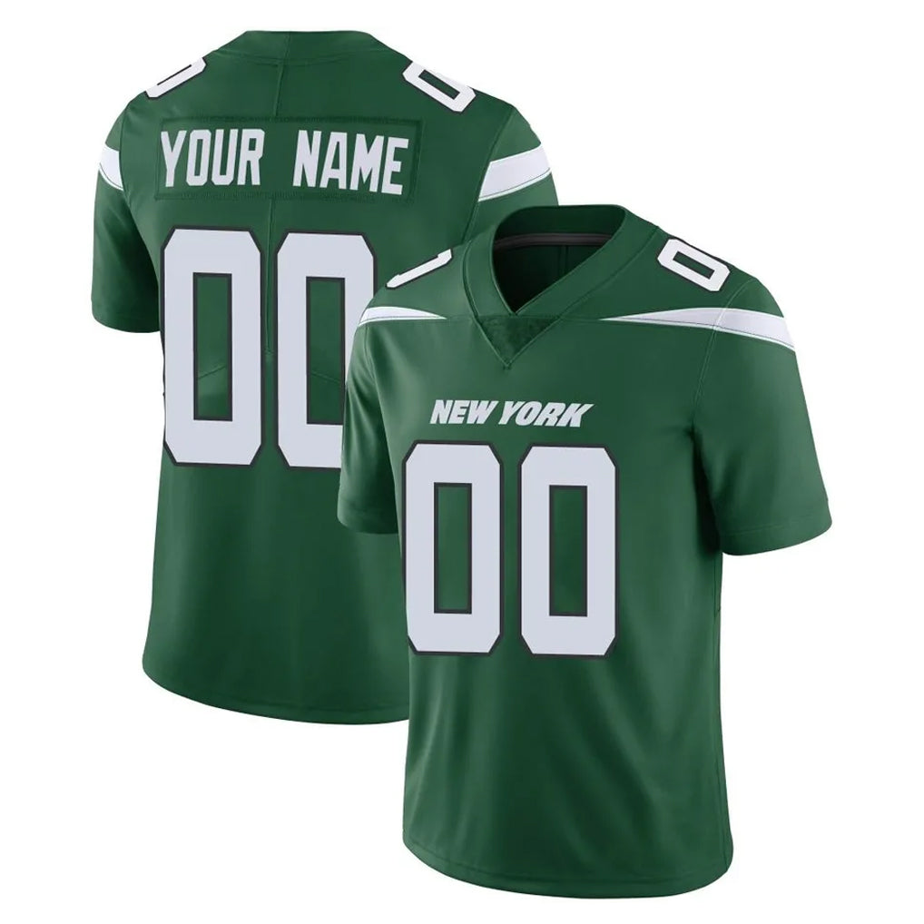 Jdoa Custom NY.Jets Green Limited Vapor Home Game Any Name & Numbers Stitched Jerseys