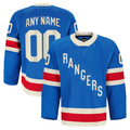 Jdoa Custom NY.Rangers Blue Centennial Authentic Pro Jerseys