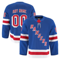 Jdoa Custom NY.Rangers Royal Home Authentic Pro Jerseys