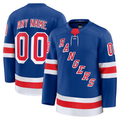 Jdoa Custom NY.Rangers Royal Home Premium Jerseys