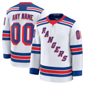 Jdoa Custom NY.Rangers White Away Premium Jerseys