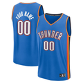 Jdoa Custom OC.Thunder Blue Fast Break Stitched Jerseys - Icon Edition
