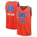 Jdoa Custom OC.Thunder Orange Swingman Stitched Jerseys - Icon Edition