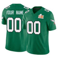 Jdoa Custom P.Eagles Green Kelly Alternate Vapor F.U.S.E. Super Bowl LIX Home Game Any Name & Numbers Stitched Jerseys