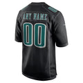 Jdoa Custom P.Eagles Midnight Black Fashion Game Stitched Jerseys