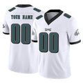 Jdoa Custom P.Eagles White Limited Vapor F.U.S.E. Home Game Any Name & Numbers Stitched Jerseys
