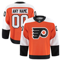 Jdoa Custom P.Flyers Orange Home Authentic Pro Jerseys