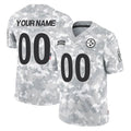Jdoa Custom P.Steelers Arctic Camo Limited Salute To Service Home Game Any Name & Numbers Stitched Jerseys