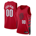 Jdoa Custom PT.Blazers Red 2022-2023 Swingman Jerseys - Statement Edition