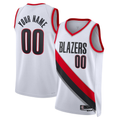 Jdoa Custom PT.Blazers White Swingman Jerseys - Association Edition
