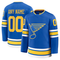 Jdoa Custom St.L.Blues Blue Home Premium Jerseys