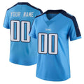 Jdoa Custom T.Titans Light Blue Limited Color Rush Home Game Any Name & Numbers Stitched Jerseys