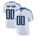 Jdoa Custom T.Titans White Limited Vapor Untouchable Home Game Any Name & Numbers Stitched Jerseys