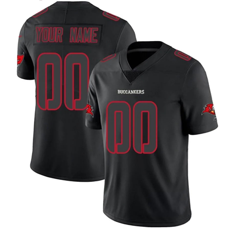 Jdoa Custom TB.Buccaneers Limited Black Stitched Jerseys
