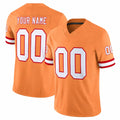 Jdoa Custom TB.Buccaneers Orange Limited Vapor F.U.S.E. Home Game Any Name & Numbers Stitched Jerseys