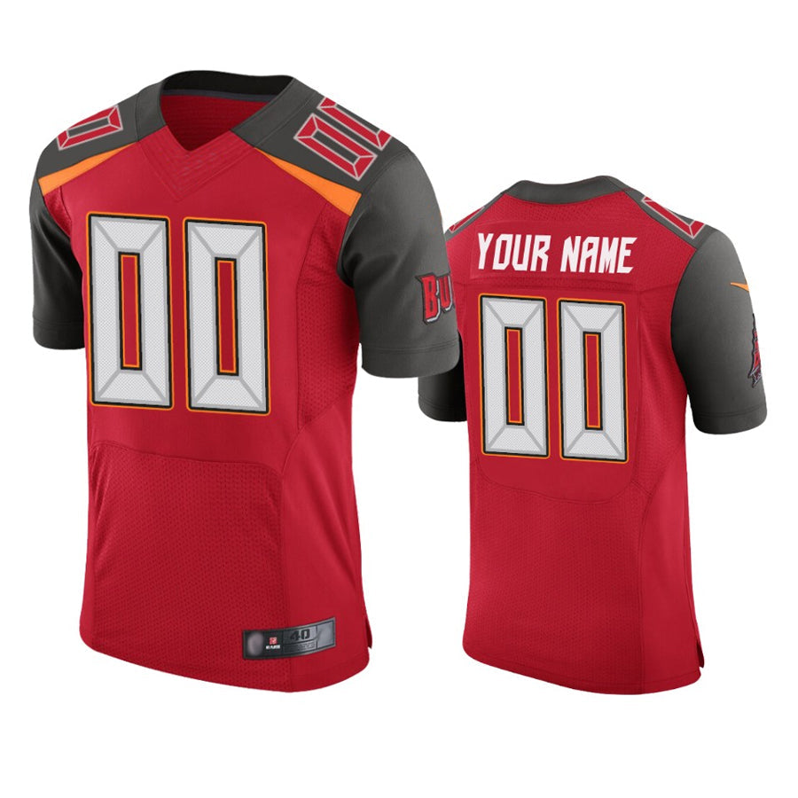 Jdoa Custom TB.Buccaneers Red Game Stitched Jerseys