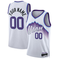 Jdoa Custom U.Jazz White Swingman Jerseys - Association Edition