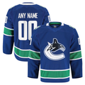 Jdoa Custom V.Canucks Blue Home Authentic Pro Jerseys