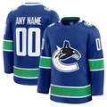 Jdoa Custom V.Canucks Blue Home Premium Jerseys