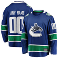 Jdoa Custom V.Canucks Blue Home Team Breakaway Jerseys
