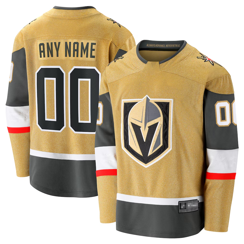 Jdoa Custom V.Golden Knights Home Breakaway Jerseys