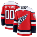 Jdoa Custom W.Capitals Red Alternate Premium Jerseys