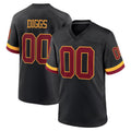 Jdoa Custom W.Commanders Black Limited Home Game Any Name & Numbers Stitched Jerseys