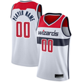 Jdoa Custom W.Wizards White 2020-21 Swingman Jerseys - Association Edition