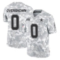 Jdoa D.Cowboys #0 DeMarvion Overshown Player Arctic Camo Salute to Service Limited Home Game Stitched Jerseys