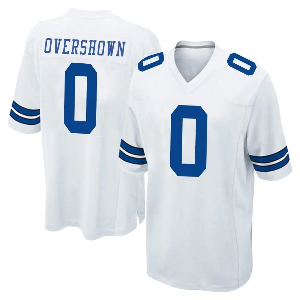 Jdoa D.Cowboys #0 DeMarvion Overshown Player White Home Game Stitched Jerseys