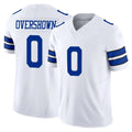 Jdoa D.Cowboys #0 DeMarvion Overshown Player White Limited Vapor F.U.S.E. Home Game Stitched Jerseys