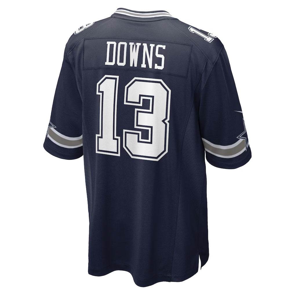 Jdoa D.Cowboys #13 Caleb Downs Navy 2026 Draft First Round Pick No. 11 Team Game Stitched Jerseys