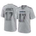 Jdoa D.Cowboys #17 Brandon Aubrey Player Gray Atmosphere Fashion Home Game Stitched Jerseys