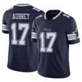 Jdoa D.Cowboys #17 Brandon Aubrey Player Navy Vapor F.U.S.E. Limited Stitched Jerseys