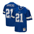 Jdoa D.Cowboys #21 Deion Sanders Mitchell & Ness Navy Big & Tall 1996 Retired Player Legacy Replica Stitched Jerseys