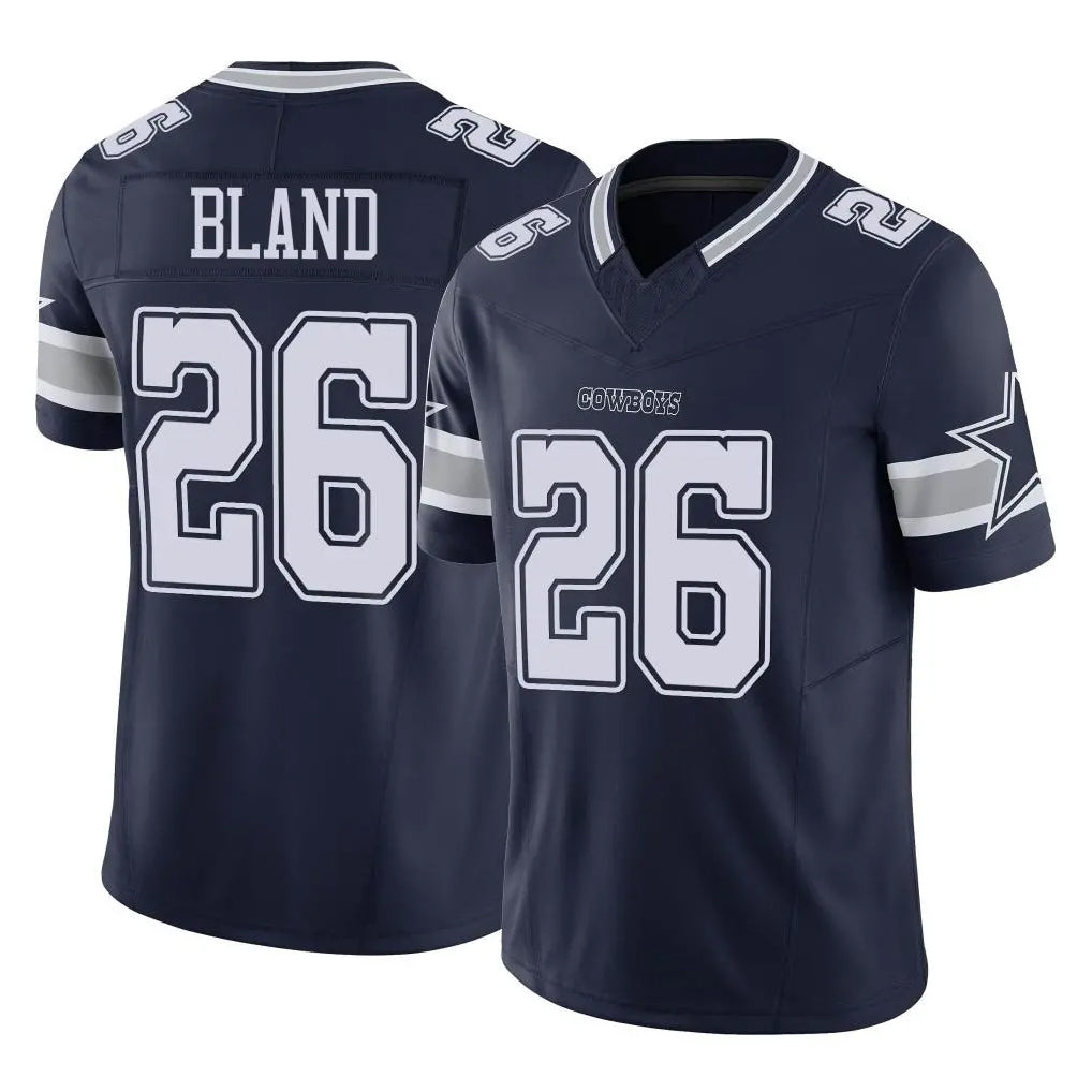 Jdoa D.Cowboys #26 DaRon Bland Player Navy Limited Vapor F.U.S.E. Home Game Stitched Jerseys