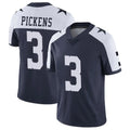 Jdoa D.Cowboys #3 George Pickens Player Navy-White Limited Alternate Vapor Untouchable Home Game Stitched Jerseys