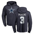 Jdoa D.Cowboys #3 George Pickens Player Navy Pullover Hoodies Limited Stitched Jerseys