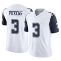 Jdoa D.Cowboys #3 George Pickens Player White-Navy Limited Vapor F.U.S.E. Home Game Stitched Jerseys
