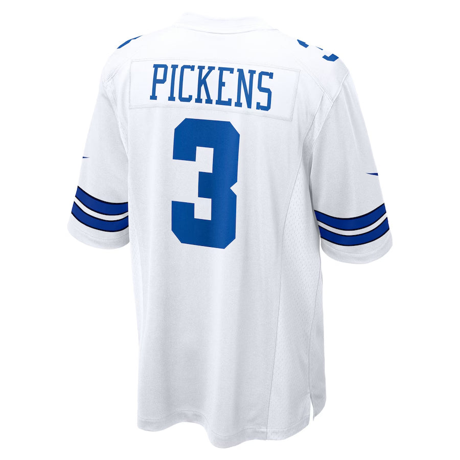 Jdoa D.Cowboys #3 George Pickens Player White Home Game Stitched Jerseys