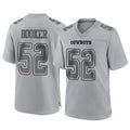 Jdoa D.Cowboys #52 Tyler Booker Player Gray Atmosphere Fashion Home Game Stitched Jerseys