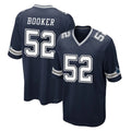 Jdoa D.Cowboys #52 Tyler Booker Player Navy Home Game Stitched Jerseys