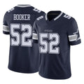 Jdoa D.Cowboys #52 Tyler Booker Player Navy Limited Vapor F.U.S.E. Home Game Stitched Jerseys