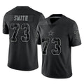 Jdoa D.Cowboys #73 Tyler Smith Player Black Limited Reflective Home Game Stitched Jerseys