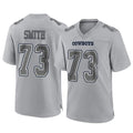 Jdoa D.Cowboys #73 Tyler Smith Player Gray Atmosphere Fashion Home Game Stitched Jerseys